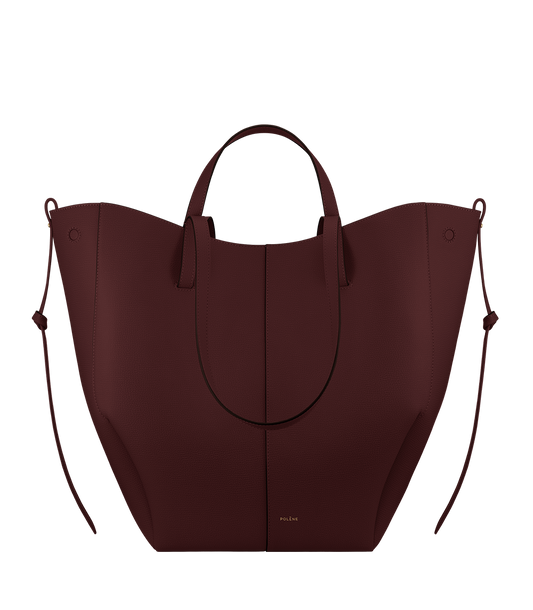 Cyme Tote - Textured Black Cherry